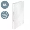 Leitz segtuvas WOW PP A4 2RR/25mm, A4, Apvalūs žiedai, Polipropilenas (PP), Baltas, 190 lapų, 80 g/m²