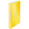 Leitz Ringbinder WOW PP A4 2RR/25mm, A4, apvalūs žiedai, polipropilenas (PP), geltona, 190 lapų, 80 g/m²
