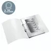 Leitz segtuvas WOW PP A4 2 žiedai/25mm, A4, Apvalus žiedas, Polipropilenas (PP), Juoda, 190 lapų, 80 g/m²