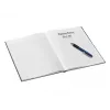 Leitz Notebook WOW A4 langeliais, kietu viršeliu, 90 g/80 lapų, Raštuotas, Juodas, A4, 80 lapų, 80 g/m², Langeliais