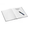 Leitz Notebook WOW A5 linijinis, kietu viršeliu, 90g/80 lapų, raštuotas, juodas, A5, 80 lapų, 80 g/m², linijinis popierius