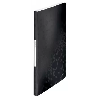 Leitz Display Book WOW PP 40 kišenių, juoda, polipropilenas (PP), 40 kišenių, A4, 231 mm, 16 mm