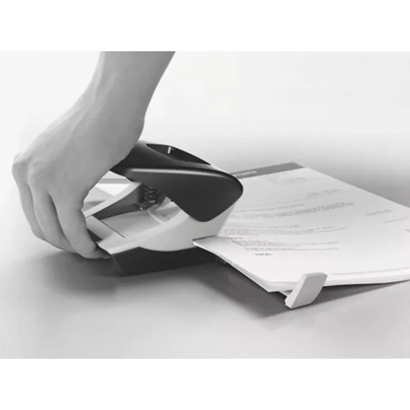 Leitz NeXXt Hole Punch WOW 5008 Metal 2-hole / 30sheets, 30 sheets, Geltona, Metal, 8 cm, 5.5 mm, A4, A5, A6, Folio, US-Quart, 8 x 8 x 8 cm