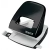 Leitz skylamušis WOW 5008 metalinis 2 skylėms / 30 lapų, 30 lapų, Juoda, Balta, Metalas, 8 cm, 5,5 mm, A4, A5, A6, Folio, US-Quart, 8 x 8 x 8 cm