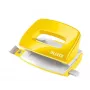 Leitz NeXXt Hole Punch WOW Mini 2 skylučių / 10 lapų, 10 lapų, Geltonas, Plastikas, 8 cm, 5,5 mm, A4, A5, A6, Folio, US-Quart, 8 x 8 x 8cm
