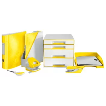 Leitz WOW laiškų dėklas, Plastikas, Geltonas, A4, 242 x 330 x 60 mm, 255 mm, 70 mm