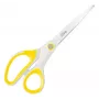 Leitz WOW Titanium Office Scissors 205 mm, Adult, Straight cut, Single, White, Geltona, Stainless steel, Office scissors