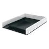 Leitz WOW dviejų spalvų laiškų dėklas, plastikinis, juodas, baltas, A4, A4, 267 mm, 336 mm