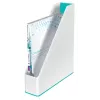 Leitz žurnalų dėklas WOW Dual Colour, purpurinė, balta, plastikas, A4, 73 mm, 272 mm, 318 mm