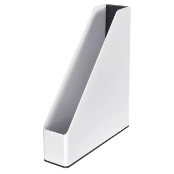 Leitz Magazine File WOW Dual Colour, balta, plastikas, A4, 73 mm, 318 mm, 272 mm