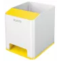 Leitz Sound Pen Holder WOW, balta, geltona, polistirenas, 90 mm, 101 mm, 100 mm, 140 g