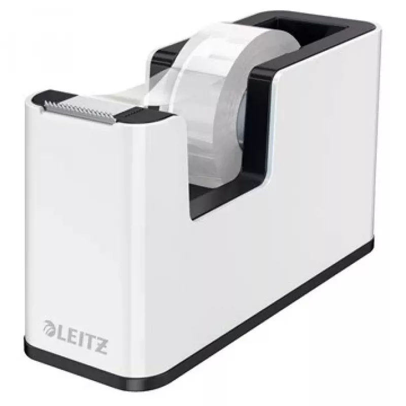 Leitz WOW juostos dozatorius, 1,9 cm, 33 m, polistirenas (PS), juoda, balta, 51 mm, 126 mm