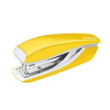 Leitz NeXXt WOW Metalinis Mini Segiklis, 10 lapų, Geltonas, P2, Metalas, Plastikas, 80 g/m², 3,5 cm