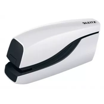 Leitz NeXXt segiklis su baterija WOW 5566, 10 lapų, priekinis įdėjimas, 1 cm, plastikinis, baltas, baterija