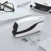 Leitz NeXXt segiklis su baterija WOW 5566, 10 lapų, priekinis įdėjimas, 1 cm, plastikinis, baltas, baterija