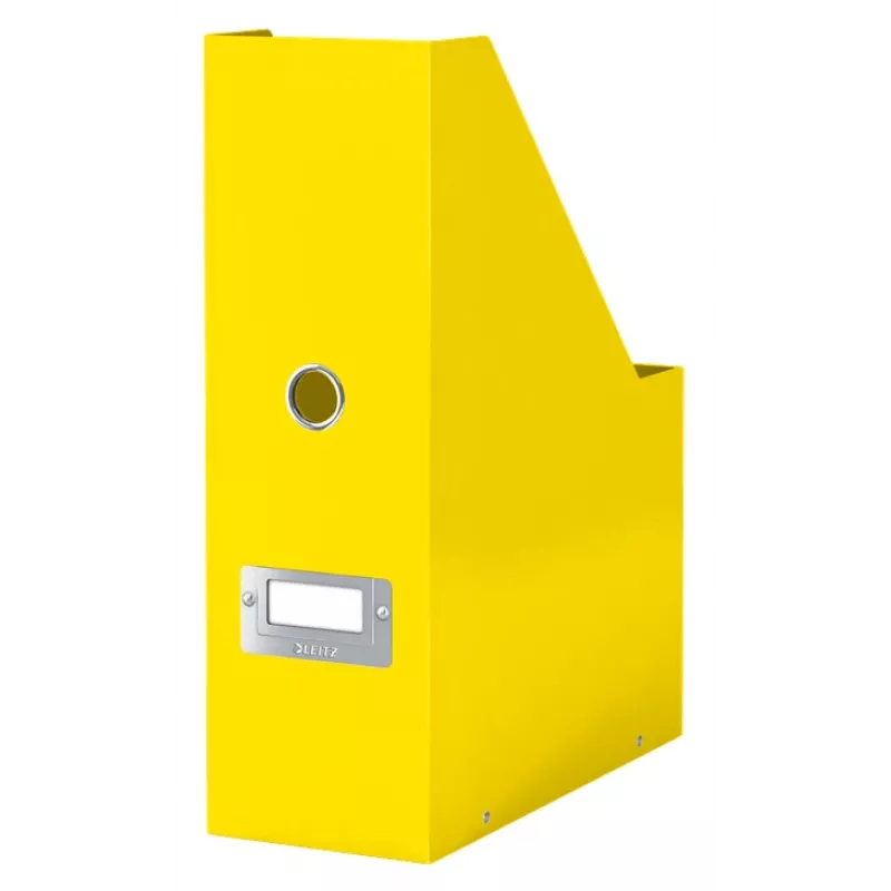 Leitz Click & Store WOW žurnalų dėtuvė, geltona, kartonas, 103 mm, 253 mm, 330 mm, 95 x 245 x 310 mm