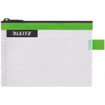 Leitz Travel Pouch water resistant WOW Small, Unisex, Accessory bag, Small, Zipper, Water resistant, Green