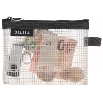 Leitz Travel Pouch water resistant WOW Small, Unisex, Accessory bag, Small, Zipper, Water resistant, Juoda