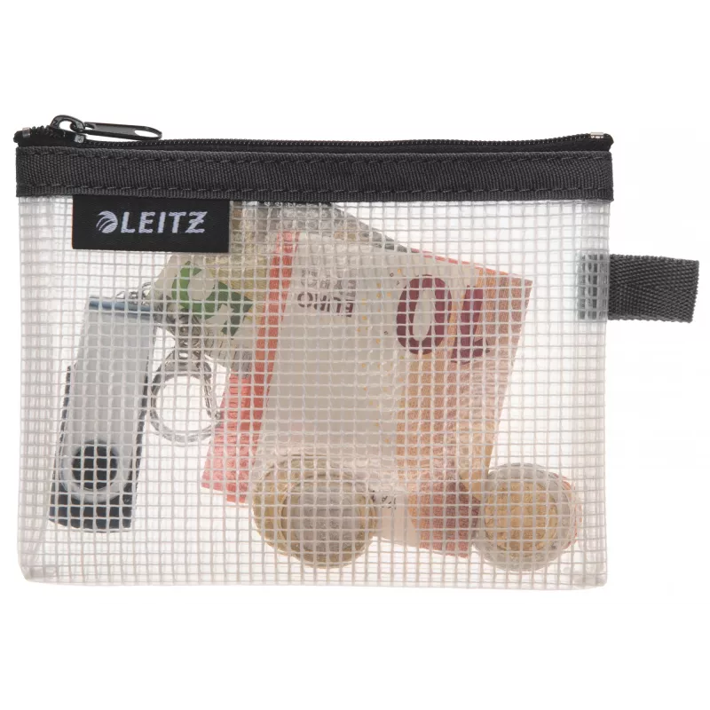 Leitz Travel Pouch water resistant WOW Small, Unisex, Accessory bag, Small, Zipper, Water resistant, Juoda