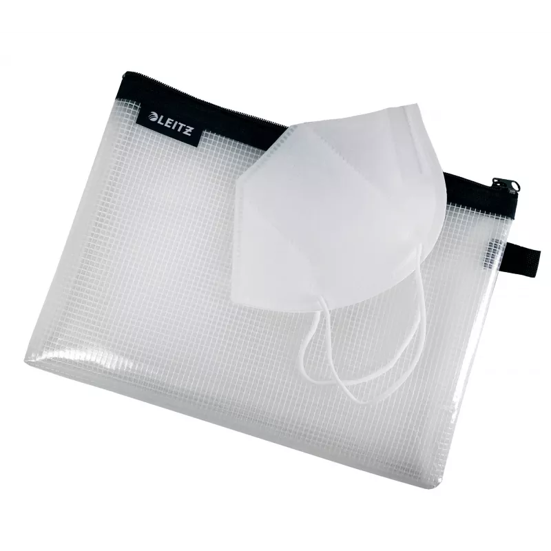 Leitz Travel Pouch water resistant WOW Medium, Unisex, Accessory bag, Medium, Zipper, Water resistant, Juoda