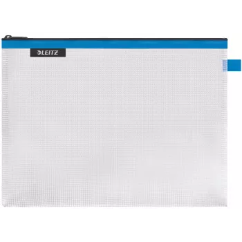 Leitz Travel Pouch vandeniui atsparus WOW Large, Unisex, Aksesuarų krepšys, Didelis, Užtrauktukas, Atsparus vandeniui, Mėlynas