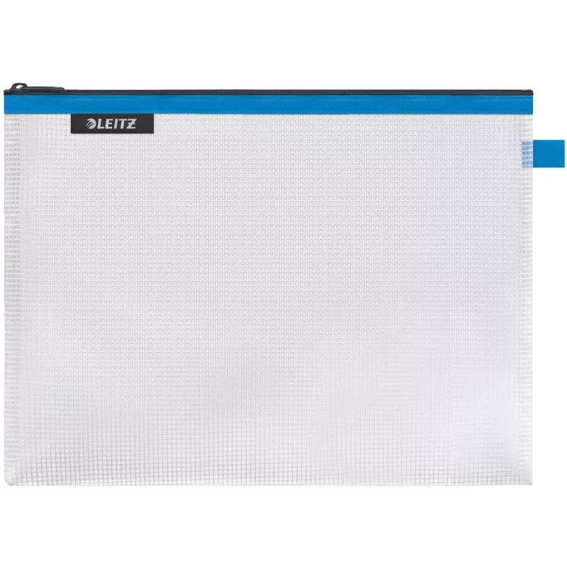 Leitz Travel Pouch vandeniui atsparus WOW Large, Unisex, Aksesuarų krepšys, Didelis, Užtrauktukas, Atsparus vandeniui, Mėlynas