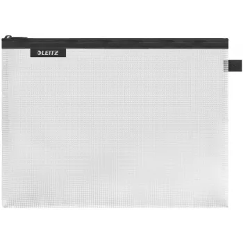Leitz Travel Pouch atsparus vandeniui WOW Large, Unisex, Aksesuarų krepšys, Didelis, Užtrauktukas, Atsparus vandeniui, Juoda