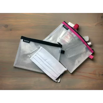 Leitz Travel Pouch Cosmetic water resistant WOW, unisex, aksesuarų krepšys, vieno dydžio, užtrauktukas, atsparus vandeniui, mėlynas