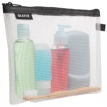 Leitz Travel Pouch Cosmetic water resistant WOW, Unisex, Accessory bag, One Size, Zipper, Water resistant, Juoda
