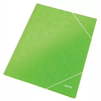 Leitz 3-Flap Folder WOW Card/POB A4, Manila aplankas, A4, Polipropilenas (PP), Žalia, 250 lapų, 80 g/m²