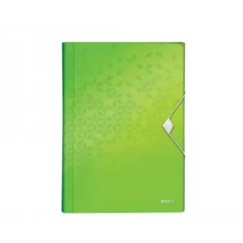 Leitz Project File WOW PP, A4, Polipropilenas (PP), Žalia, Stačias, 250 lapų, 80 g/m²