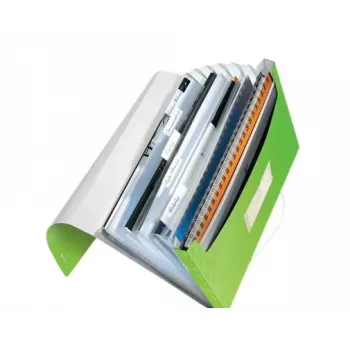 Leitz Project File WOW PP, A4, Polipropilenas (PP), Žalia, Stačias, 250 lapų, 80 g/m²