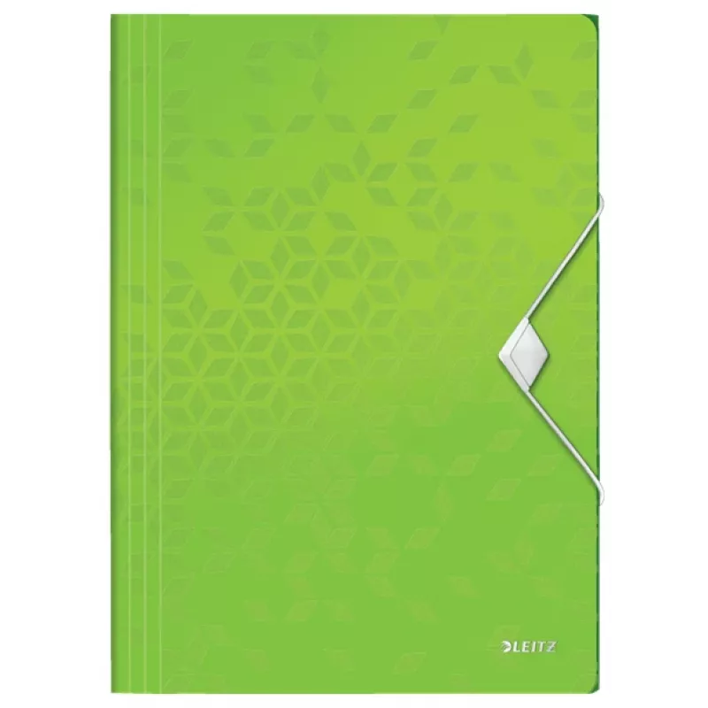 Leitz 3-Flap Folder WOW PP A4, A4, polipropilenas (PP), žalia, portretinė, 150 lapų, 80 g/m²