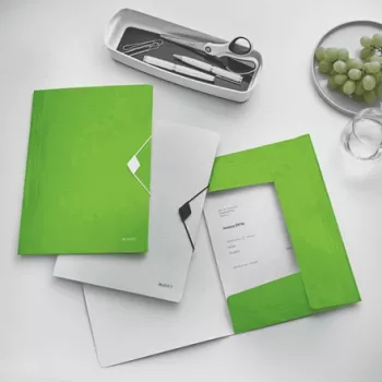 Leitz 3-Flap Folder WOW PP A4, A4, polipropilenas (PP), žalia, portretinė, 150 lapų, 80 g/m²