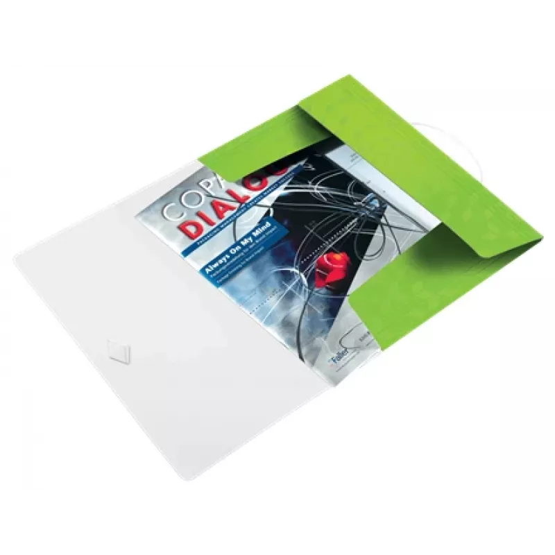 Leitz 3-Flap Folder WOW PP A4, A4, polipropilenas (PP), žalia, portretinė, 150 lapų, 80 g/m²