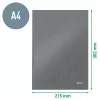 Leitz WOW sąsiuvinis A4 languotas kietu viršeliu 90g/80 lapų, Raštuotas, Žalias, A4, 80 lapų, 80 g/m², Languotas popierius