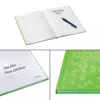 Leitz Notebook WOW A5 liniuotas, kietu viršeliu, 90g/80 lapų, raštas, žalias, A5, 80 lapų, 80 g/m², liniuotas popierius