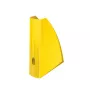 Leitz žurnalų dėtuvė WOW, geltona, plastikinė, A4, 75 mm, 258 mm, 312 mm