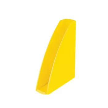 Leitz žurnalų dėtuvė WOW, geltona, plastikinė, A4, 75 mm, 258 mm, 312 mm