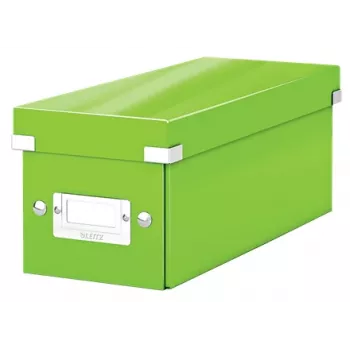 Leitz Click & Store WOW CD saugojimo dėžė, žalia, kartoninė, 143 mm, 352 mm, 136 mm, 440 g