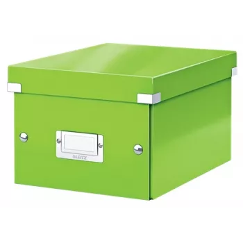 Leitz Click & Store WOW Small Storage Box, Dėžė dokumentams, žalia, stačiakampė, kartoninė, vienspalvė, vidaus patalpoms