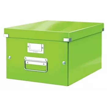 Leitz Click & Store WOW vidutinė laikymo dėžutė, žalia, kartonas, 281 mm, 370 mm, 200 mm, 900 g