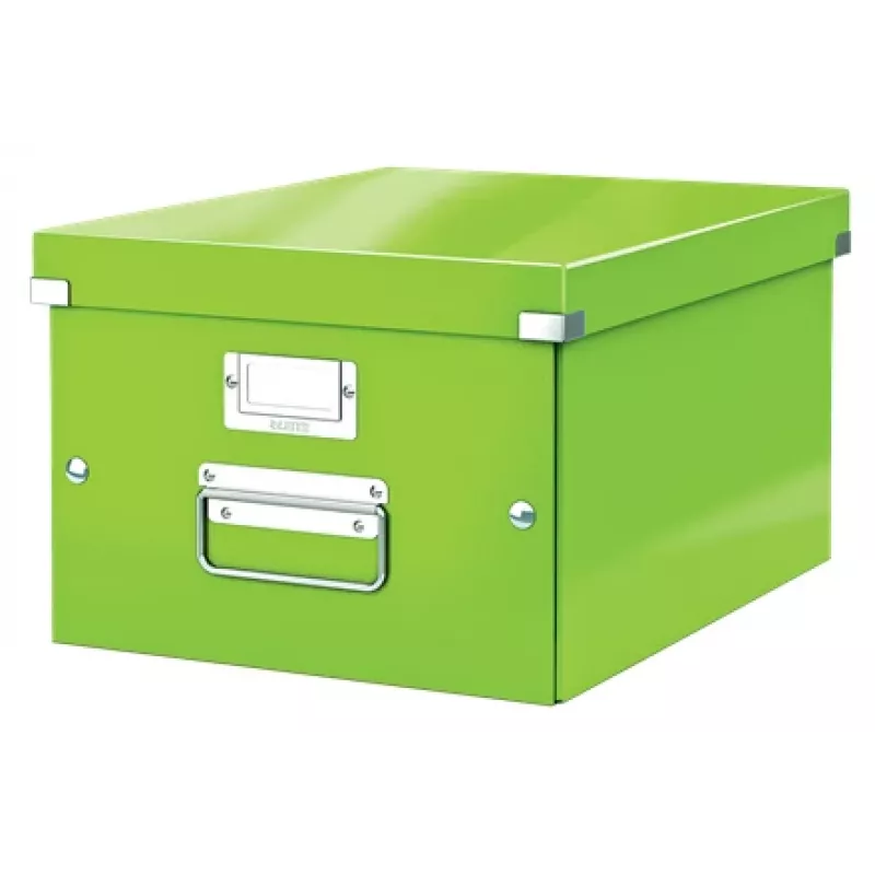 Leitz Click & Store WOW vidutinė laikymo dėžutė, žalia, kartonas, 281 mm, 370 mm, 200 mm, 900 g