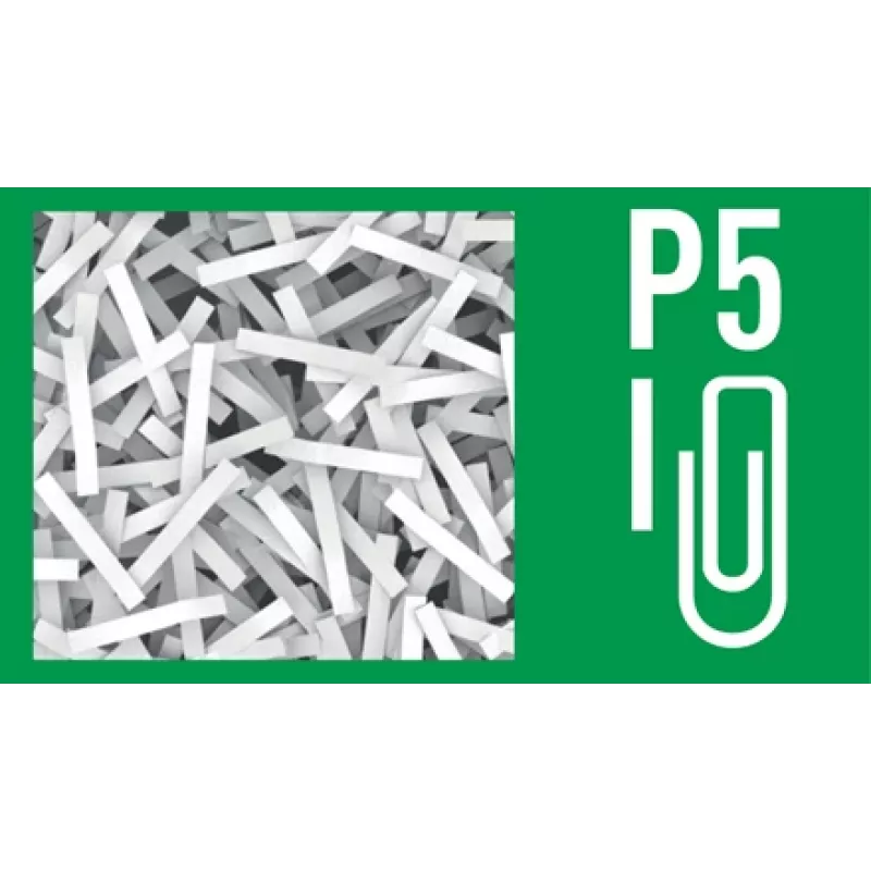 Leitz IQ Autofeed Office 300 automatinis popieriaus smulkintuvas P5, mikropjovimo smulkinimas, 22 cm, 2 x 15 mm, 60 L, 700 lapų, 55 dB