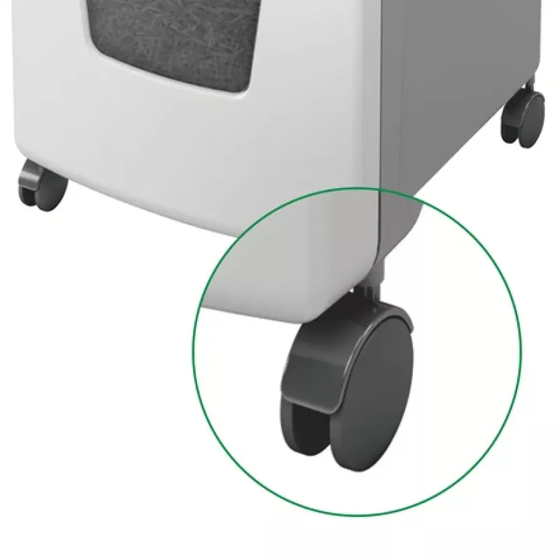 Leitz IQ Autofeed Office 300 automatinis popieriaus smulkintuvas P5, mikropjovimo smulkinimas, 22 cm, 2 x 15 mm, 60 L, 700 lapų, 55 dB