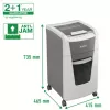 Leitz IQ Autofeed Office 300 automatinis popieriaus smulkintuvas P5, mikropjovimo smulkinimas, 22 cm, 2 x 15 mm, 60 L, 700 lapų, 55 dB