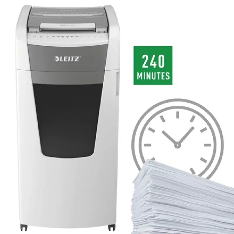 Leitz IQ Autofeed Office Pro 600 automatinis popieriaus smulkintuvas P4