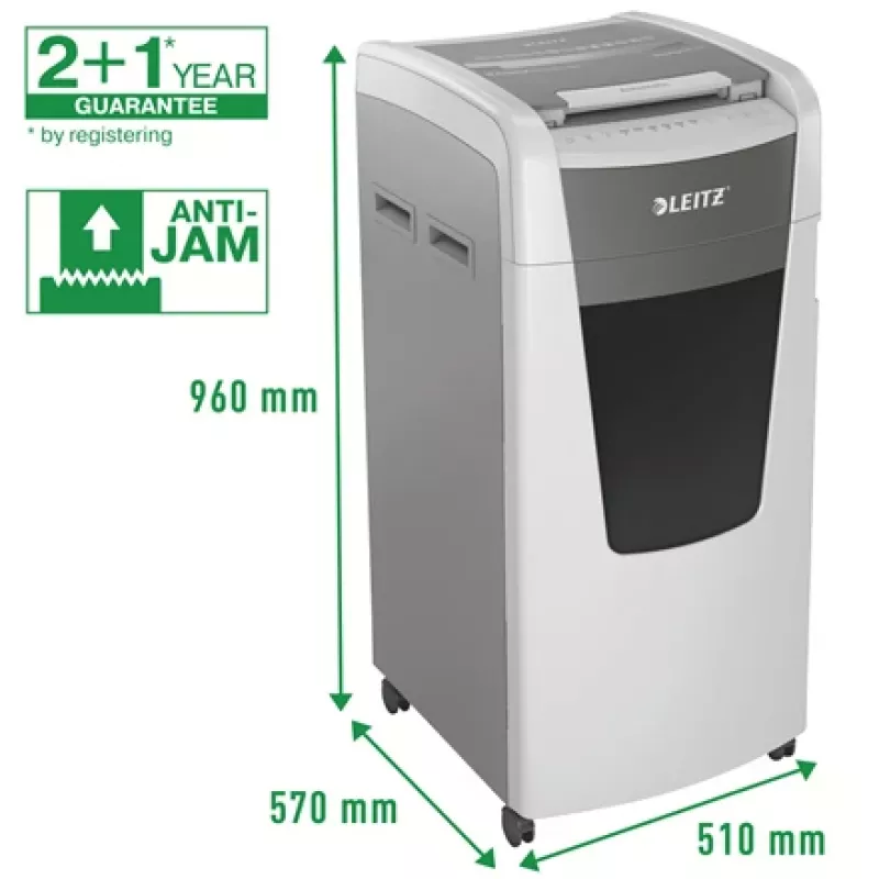 Leitz IQ Autofeed Office Pro 600 automatinis popieriaus smulkintuvas P4