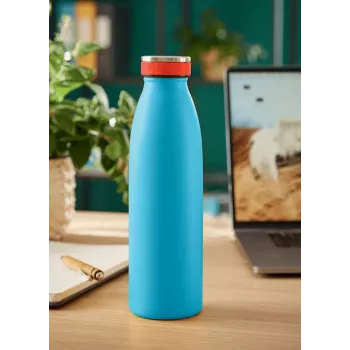Leitz Cosy izoliuotas vandens butelis 500 ml, mėlynas, nerūdijantis plienas, 68 mm, 68 mm, 235 mm, 280 g