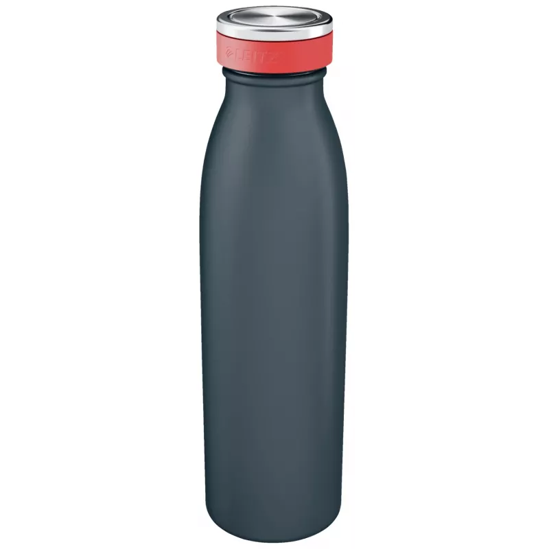 Leitz Cosy izoliuotas vandens butelis 500 ml, juodas, nerūdijantis plienas, 68 mm, 68 mm, 235 mm, 280 g